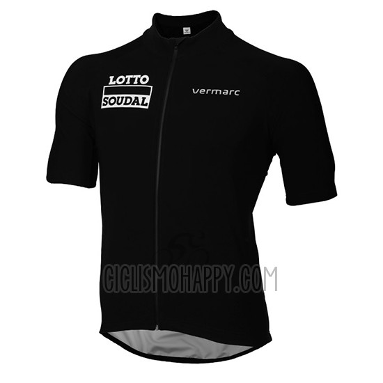 Lotto Soudal Cycling Jersey Bib Short 2016 Short Sleeve Black